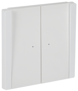 Выключатель 2-кл 10А С/У с индикатором Белый Forte&Piano