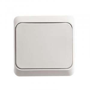 Выключатель 1-кл 10А О/У Белый Etude