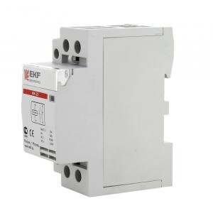 Контактор модульный серии КМ 25А 2NО (2 мод.) EKF