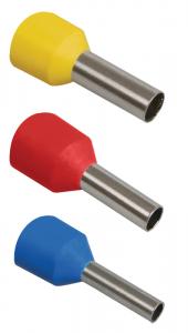 Наконечник-гильза Е 4,0-09 4мм2 с изолированным фланцем серый (100шт/упак) IEK