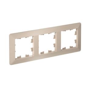 Рамка 3-я, Песочный/дымчатый белый AtlasDesign Air Systeme Electric