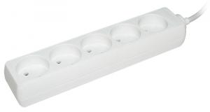 Удлинитель У5 5 гн. 3 м. 10А без з/к IEK