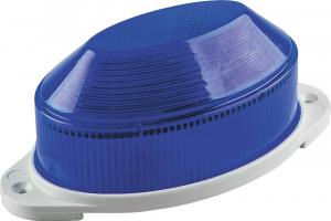 Cветильник-вспышка (строб), 18LED IP54 1,3W синий STLB01 Feron