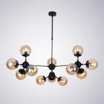 Люстра на штанге A1664SP-12BK Arte Lamp