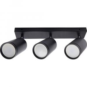 Светильник настенно-потолочный под лампу 3х50W GU10, черный ML203 Feron