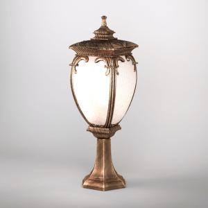 Ландшафтный светильник Andromeda S Glyf-8024S черное золото Elektrostandard