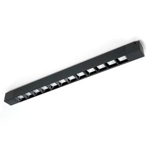 Светильник трек СД  30Вт 4000К 2700Lm 1фаз 110* черный AL130 Feron