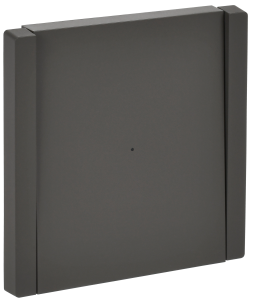 Выключатель 1-кл 10А С/У Серый Forte&Piano