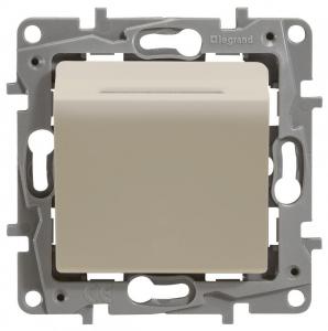 Выключатель карточный с выдержкой времени, с подсветкой Слоновая кость Etika Legrand