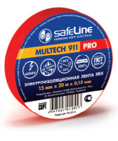 Изолента красная Safeline 19/20