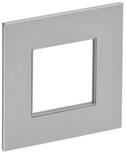 Рамка 1-м Металл серебряный Skandy