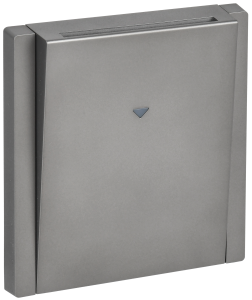 Выключатель карточный 30А С/У Сталь Forte&Piano