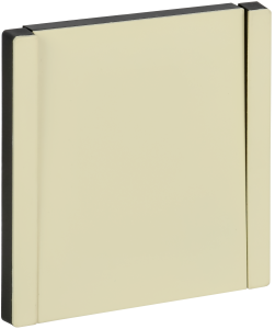 Переключатель 1-кл 10А C/У проходной Металл серый сланец Forte&Piano