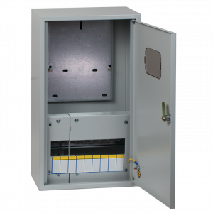 Щит металлический учетный навесной 1 фазный/9 модулей 400х300х140 IP31 ЩУРН-1/9  EKF