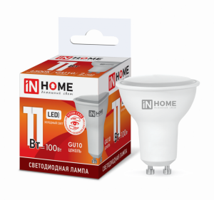 Лампа светодиодная LED-JCDRC-VC 11Вт 230В GU10 6500К 990Лм IN HOME