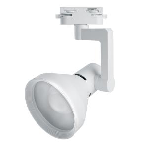 Светильник трековый на шинопровод под лампу E27, однофазный белый AL193 Feron
