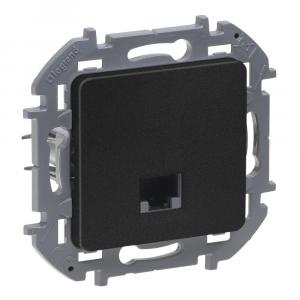 Информационная розетка RJ 45 - категория 6 - UTP Антрацит Legrand INSPIRIA