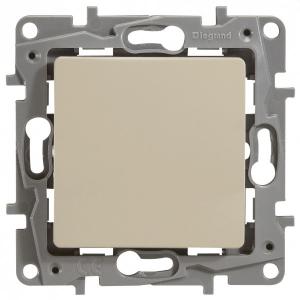 Переключатель промежуточный 1-клавишный, винт. клеммы, 10AX, 250 В Слоновая кость Legrand Etika