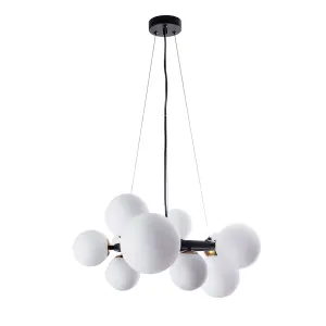 Подвесная люстра GEMINI A2243SP-10BK<br/> Arte Lamp