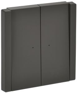 Выключатель 2-кл 10А С/У с индикатором Серый Forte&Piano