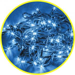 Гирлянда Нить 11,5м 100LED 230V IP20 синий NGF-S01-100B-10-11.5m-230-C8-G-IP20 Navigator