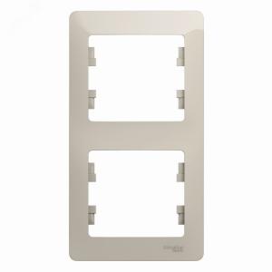 Рамка 2-я вертикальная Молочная Glossa