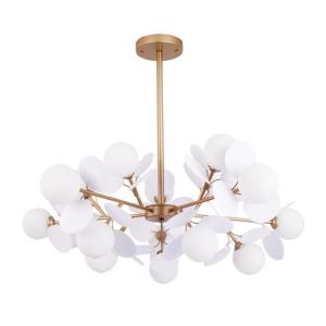 Люстра на штанге Peacock A1369SP-15SG Arte Lamp