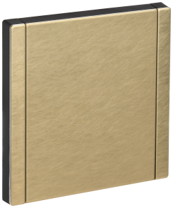 Заглушка c суппортом Металл Шампань Forte&Piano