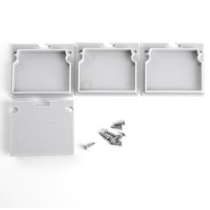 Заглушка без отверстия для профиля CAB268, LD367 (комплект 4шт) Feron