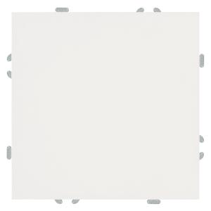 Заглушка Белый фарфор Эмили