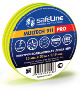 Изолента желто-зеленая Safeline 19/20