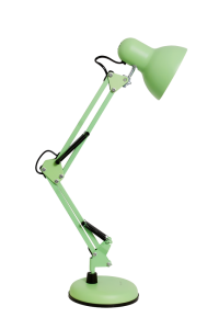 Настольная лампа МТ2001 А/С 60Вт стубцина фисташка