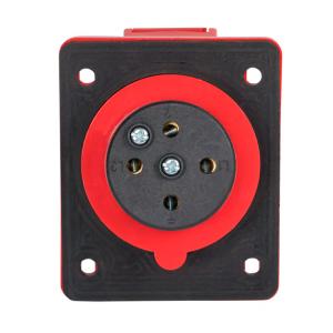 Розетка 424 3Р+РЕ 32А 380В IP44 EKF