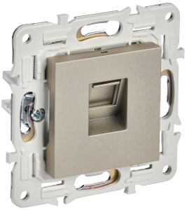 Розетка RJ45 кат.5Е С/У Шампань Skandy