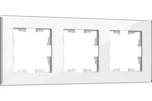 Рамка 3-я Cтекло Белый Brite
