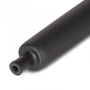 Термоусадочная трубка клеевая ТТК-(2:1)- 6/3 черная (КВТ)