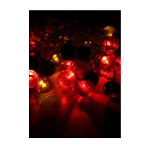 Гирлянда декоративная "Елочная-1" (насадки-шарики и шишки витые) 4.4м 30LED IP20 мультиколор Космос