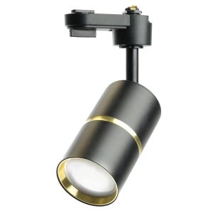 Светильник Feron AL178 трековый однофазный на шинопровод под лампу GU10, черный золото