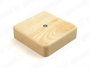 Коробка GE распаячная 75*75*20 ОУ сосна