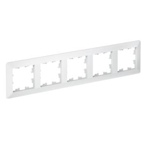 Рамка 5-я, Лотос/дымчатый белый AtlasDesign Air Systeme Electric