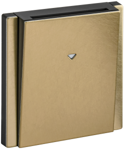 Выключатель карточный 30А С/У Металл Шампань Forte&Piano