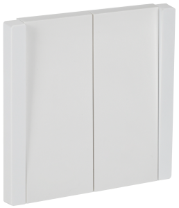 Переключатель 2-кл 10А С/У перекрестный Белый Forte&Piano