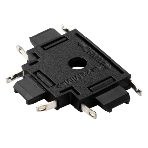 Коннектор черный T-обр. MTR16 CT-BL