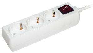 Удлинитель У03К 3 гн. 5 м. 16А з/к выкл IEK