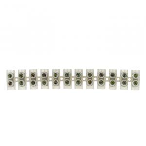 Колодка клеммная ЭКФ 10 mm 10А (уп. 10 шт.) EKF