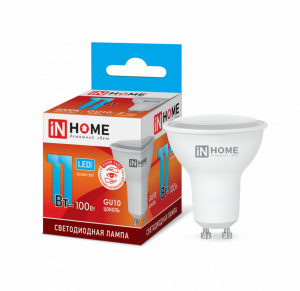 Лампа светодиодная LED-JCDRC-VC 11Вт 230В GU10 4000К 990Лм IN HOME