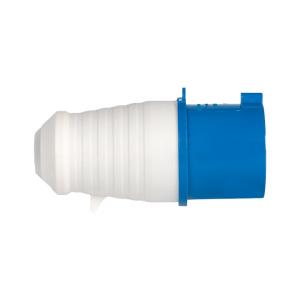 Вилка 013 2Р+РЕ 16А 220В IP44 EKF