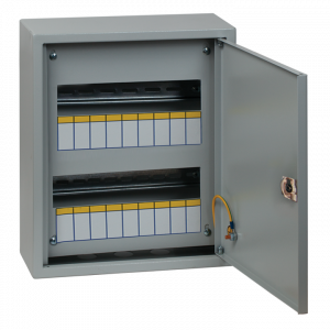 Щит металлический распределительный навесной 350х300х120 18 модулей IP31 ЩРН-18 EKF