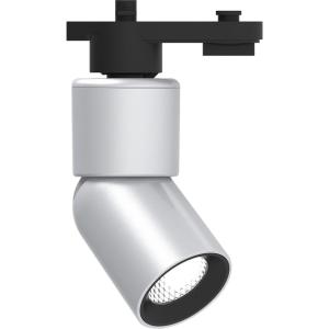 Светодиодный светильник трековый на шинопровод 10W 4000K однофазный 35 градусов серебро AL114 Feron