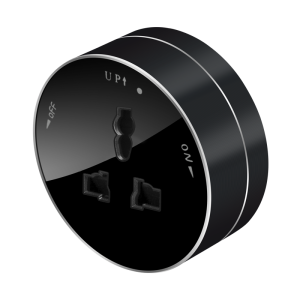 Розетка 1-м 13А/250В Антрацит MultiTrack Systeme Electric